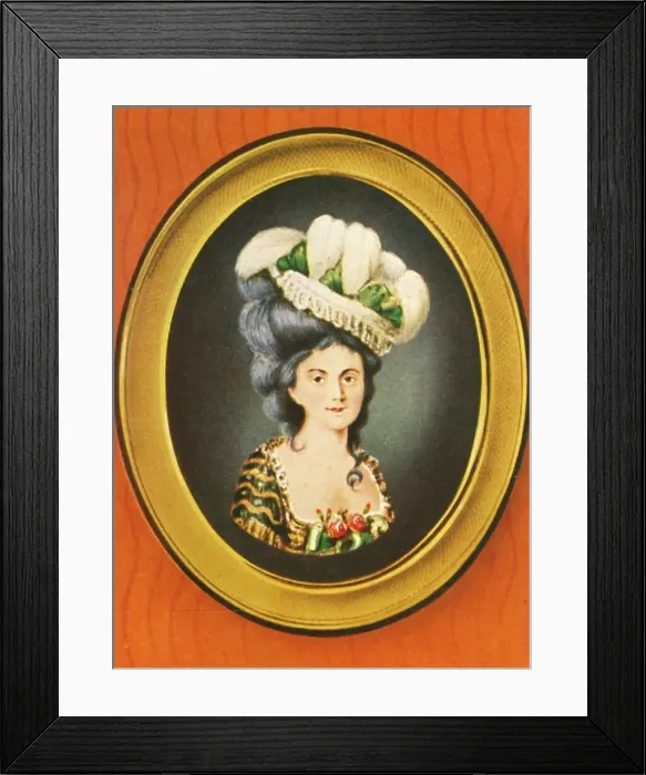 Framed Print : Grafin Dubarry, (1933). Creator: Unknown Framed Print : Grafin Dubarry, (1933). Creator: Unknown