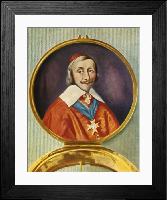 Framed Print : Kardinal Richelieu, (1933). Creator: Unknown Framed Print : Kardinal Richelieu, (1933). Creator: Unknown