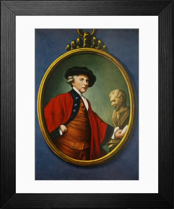 Framed Print : Sir Joshua Reynolds, (1933). Creator: Unknown Framed Print : Sir Joshua Reynolds, (1933). Creator: Unknown