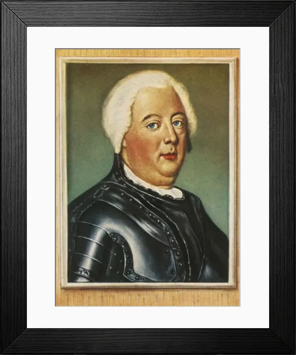 Framed Print : Friedrich Wilhelm I, (1933). Creator: Unknown Framed Print : Friedrich Wilhelm I, (1933). Creator: Unknown