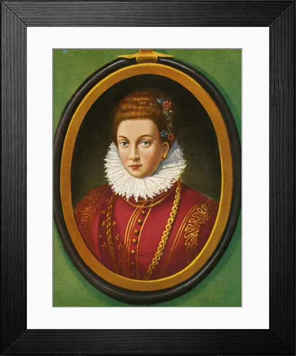 Framed Print : Maria De Medici, (1933). Creator: Unknown Framed Print : Maria De Medici, (1933). Creator: Unknown