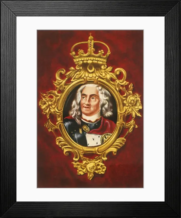 Framed Print : August II. Der Starke, (1933). Creator: Unknown Framed Print : August II. Der Starke, (1933). Creator: Unknown