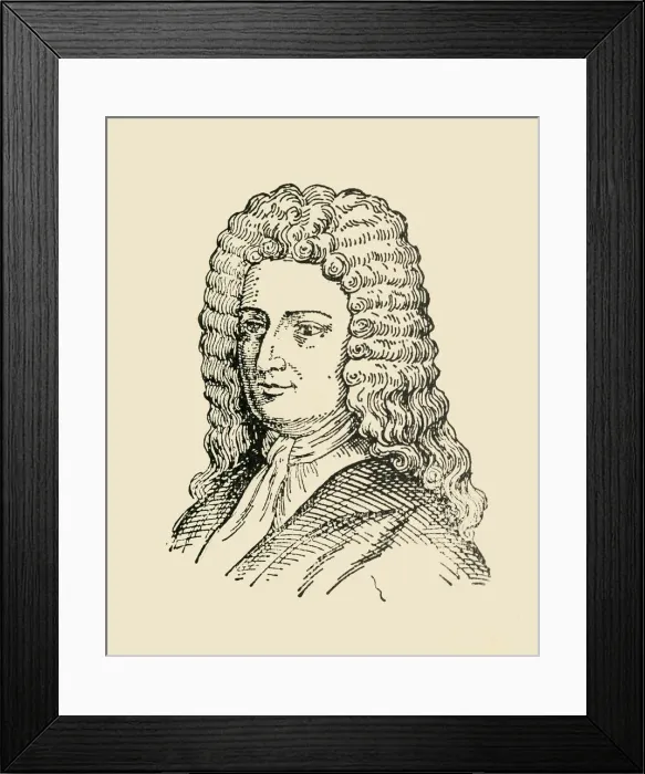 Framed Print : Daniel Defoe, (1933). Creator: Unknown Framed Print : Daniel Defoe, (1933). Creator: Unknown