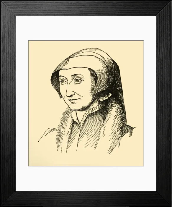 Framed Print : Margarete, Konigin Von Navarra, (1933). Creator: Unknown Framed Print : Margarete, Konigin Von Navarra, (1933). Creator: Unknown