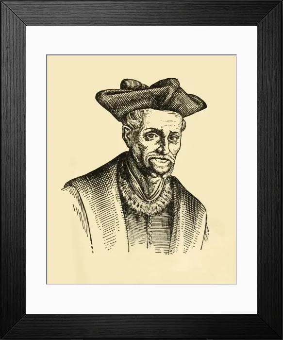 Framed Print : Francois Rabelais, (1933). Creator: Unknown
