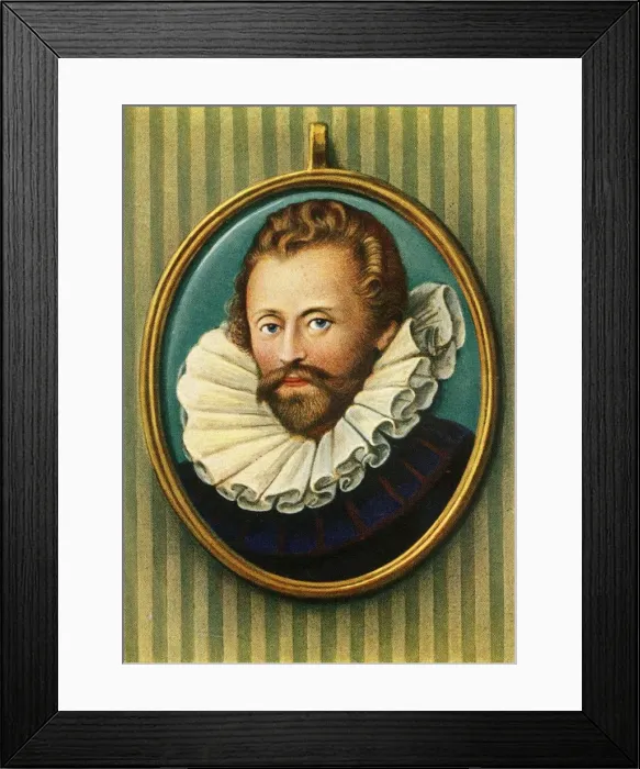 Framed Print : Robert Devereux Earl of Essex, (1933). Creator: Unknown Framed Print : Robert Devereux Earl of Essex, (1933). Creator: Unknown