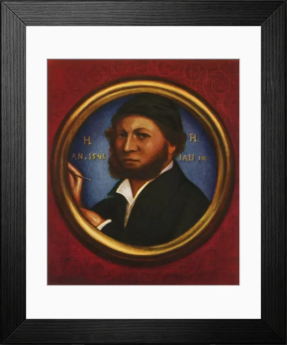 Framed Print : Hans Holbein der Jüngere, (1933). Creator: Unknown Framed Print : Hans Holbein der Jüngere, (1933). Creator: Unknown