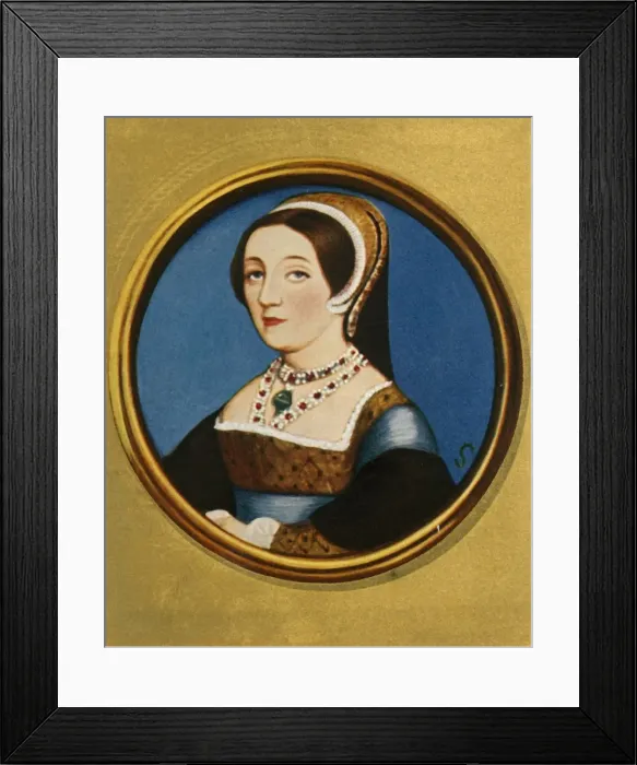 Framed Print : Katharina Howard, (1933). Creator: Unknown Framed Print : Katharina Howard, (1933). Creator: Unknown