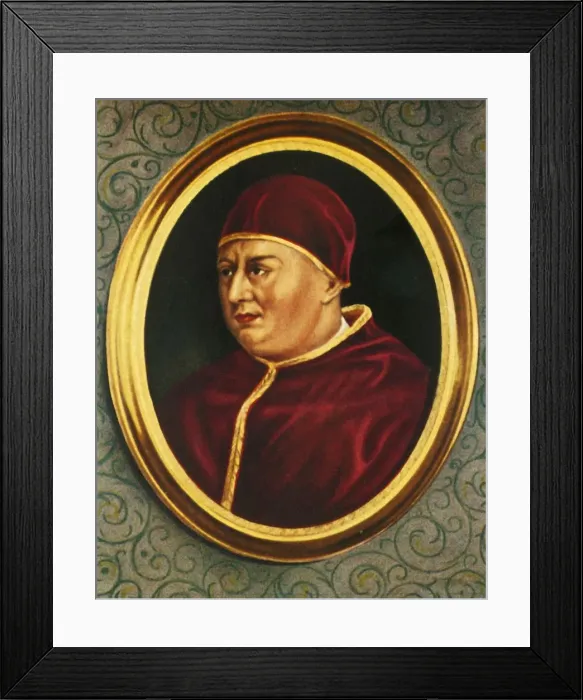 Framed Print : Leo X, (1933). Creator: Unknown Framed Print : Leo X, (1933). Creator: Unknown