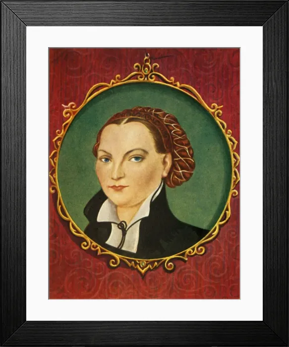 Framed Print : Katharina Von Bora, (1933). Creator: Unknown Framed Print : Katharina Von Bora, (1933). Creator: Unknown