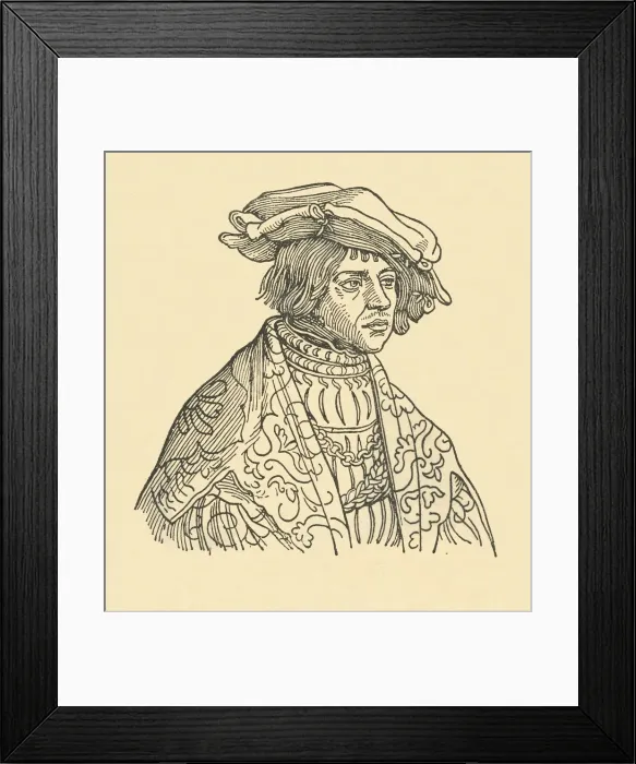 Framed Print : Ulrich Von Hutten, (1933). Creator: Unknown Framed Print : Ulrich Von Hutten, (1933). Creator: Unknown