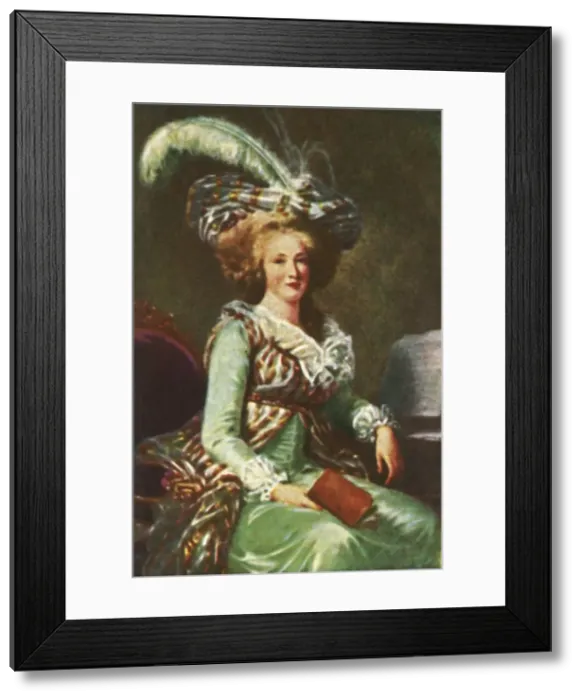 Framed Print : Marie Antoinette, (c1928). Creator: Unknown Framed Print : Marie Antoinette, (c1928). Creator: Unknown