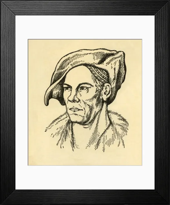 Framed Print : Jacob Fugger, (1933). Creator: Unknown Framed Print : Jacob Fugger, (1933). Creator: Unknown
