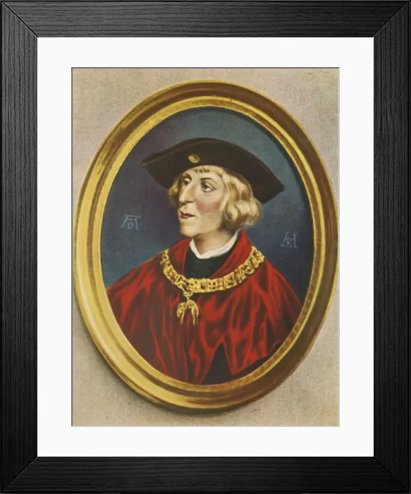 Framed Print : Maximilian I, (1933). Creator: Unknown Framed Print : Maximilian I, (1933). Creator: Unknown