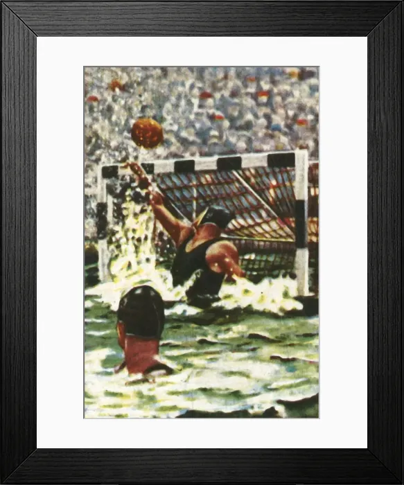 Framed Print : Germany win the water polo, 1928. Creator: Unknown Framed Print : Germany win the water polo, 1928. Creator: Unknown