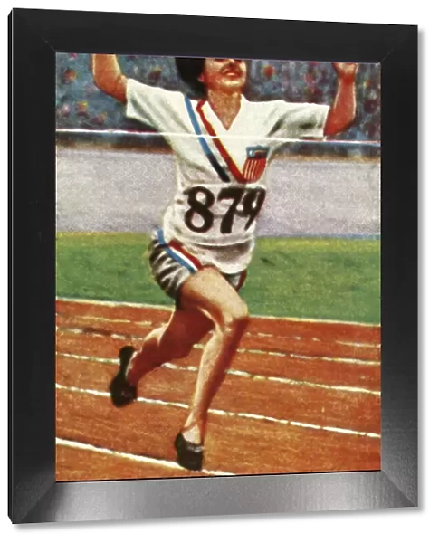 American athlete Betty Robinson, winner of the womens 100m, 1928. Creator: Unknown