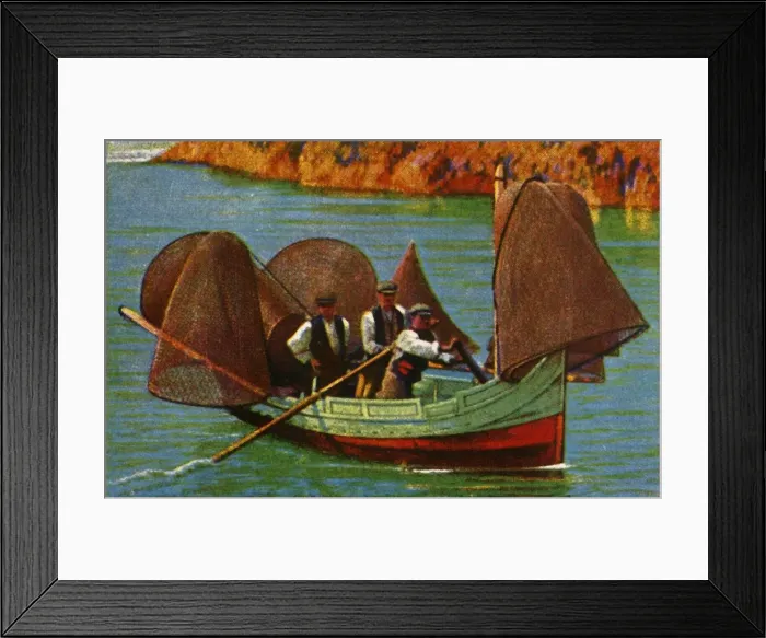 Framed Print : Fishing boat, Malta, c1928. Creator: Unknown Framed Print : Fishing boat, Malta, c1928. Creator: Unknown