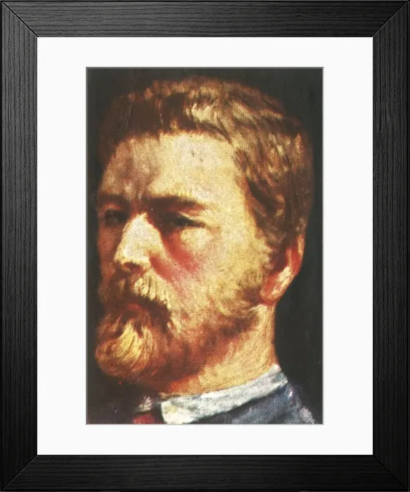 Framed Print : Wilhelm Leibl, (c1928). Creator: Unknown Framed Print : Wilhelm Leibl, (c1928). Creator: Unknown
