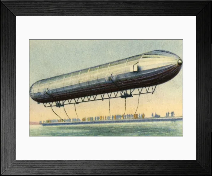 Framed Print : Zeppelin LZ 1, 1900, (1932). Creator: Unknown Framed Print : Zeppelin LZ 1, 1900, (1932). Creator: Unknown