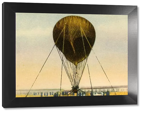 Balloon altitude record, 1901, (1932). Creator: Unknown