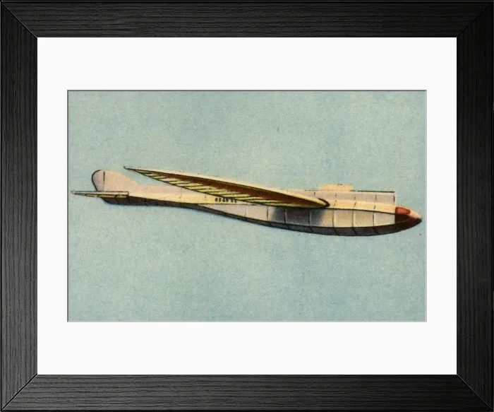 Framed Print : Gentsch model plane, 1932. Creator: Unknown Framed Print : Gentsch model plane, 1932. Creator: Unknown
