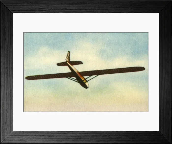 Framed Print : Kassel 20 glider, 1920s, (1932). Creator: Unknown Framed Print : Kassel 20 glider, 1920s, (1932). Creator: Unknown
