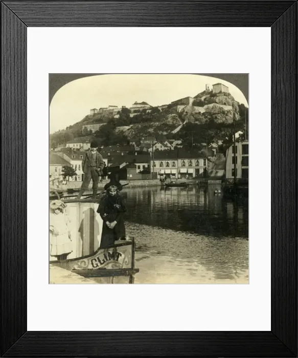 Framed Print : The old fortress of Fredrikshald, Norway, c1905. Creator: Unknown Framed Print : The old fortress of Fredrikshald, Norway, c1905. Creator: Unknown