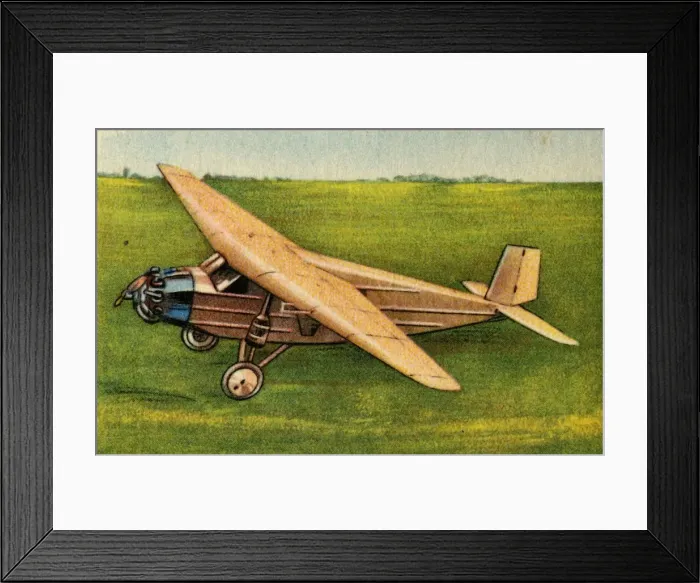 Framed Print : Messerscmitt M 18d, 1920s, (1932). Creator: Unknown Framed Print : Messerscmitt M 18d, 1920s, (1932). Creator: Unknown