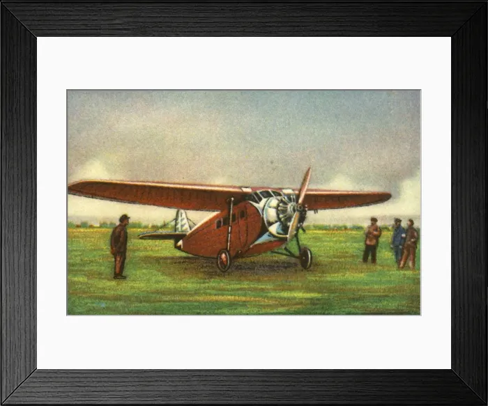 Framed Print : Focke-Wulf A 33 Sperber airliner, 1932. Creator: Unknown Framed Print : Focke-Wulf A 33 Sperber airliner, 1932. Creator: Unknown
