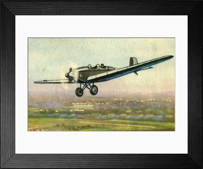 Framed Print : Messerschmitt M 23b plane, 1920s, (1932). Creator: Unknown Framed Print : Messerschmitt M 23b plane, 1920s, (1932). Creator: Unknown