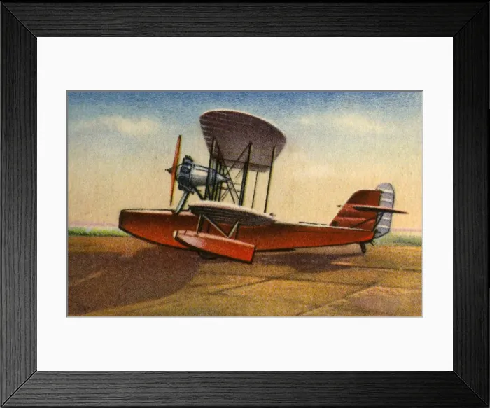 Framed Print : Heinkel HD55 flying boat, 1932. Creator: Unknown Framed Print : Heinkel HD55 flying boat, 1932. Creator: Unknown