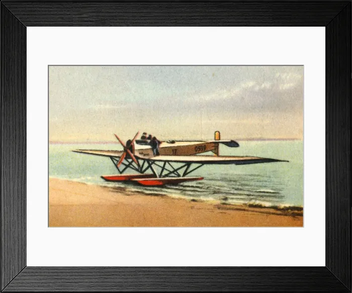 Framed Print : Heinkels I seaplane, 1932. Creator: Unknown