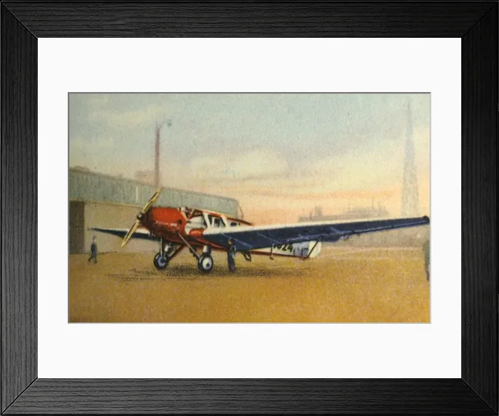 Framed Print : Albatros L 83 Adler plane, 1932. Creator: Unknown Framed Print : Albatros L 83 Adler plane, 1932. Creator: Unknown