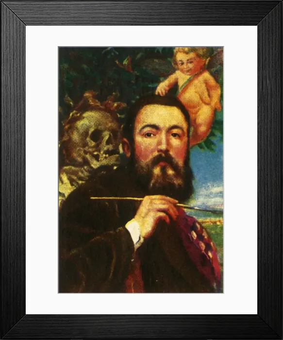 Framed Print : Hans Thoma, (c1928). Creator: Unknown Framed Print : Hans Thoma, (c1928). Creator: Unknown