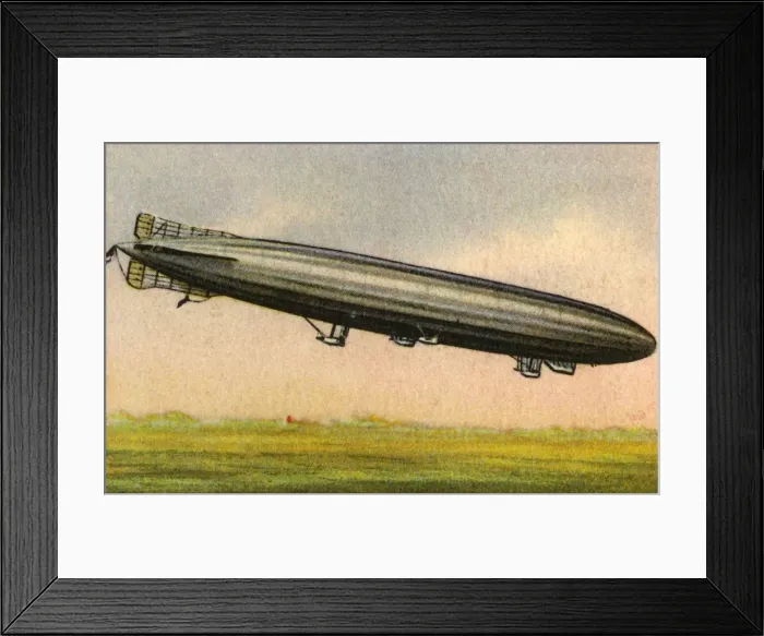 Framed Print : Schütte-Lanz airship, c1915, (1932). Creator: Unknown
