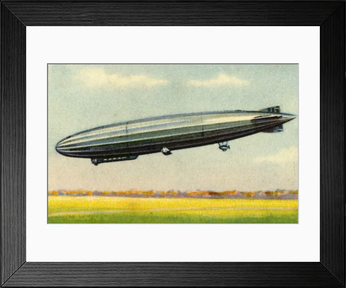 Framed Print : Zeppelin LZ 121 Nordstern, 1919, (1932). Creator: Unknown Framed Print : Zeppelin LZ 121 Nordstern, 1919, (1932). Creator: Unknown