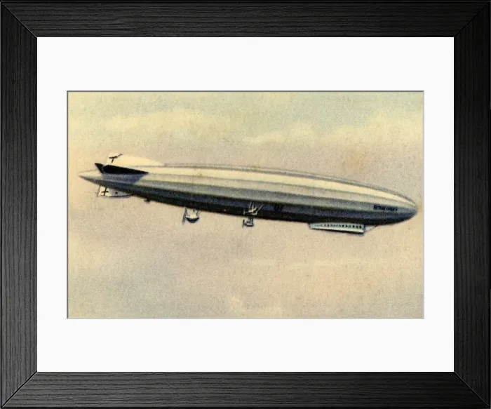 Framed Print : Zeppelin LZ 120 Bodensee, 1919, (1932). Creator: Unknown Framed Print : Zeppelin LZ 120 Bodensee, 1919, (1932). Creator: Unknown