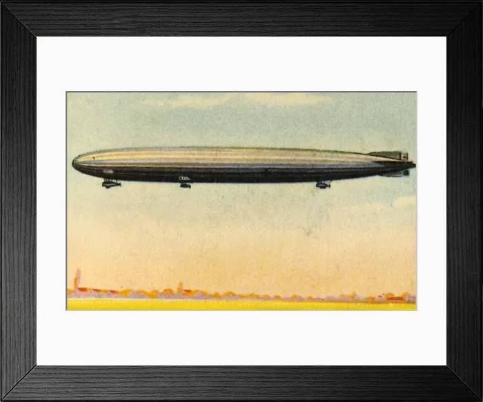 Framed Print : Zeppelin L 59, 1917, (1932). Creator: Unknown Framed Print : Zeppelin L 59, 1917, (1932). Creator: Unknown
