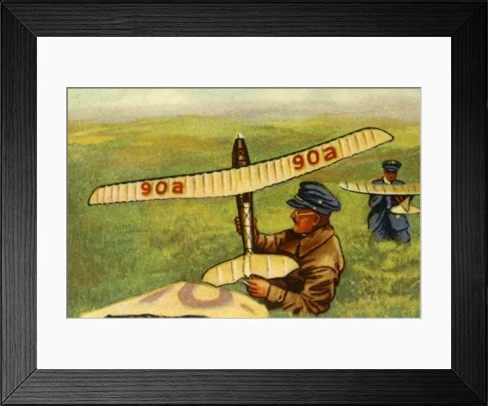 Framed Print : Tzschoppe model plane, 1932. Creator: Unknown Framed Print : Tzschoppe model plane, 1932. Creator: Unknown
