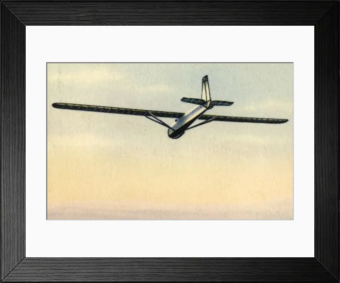 Framed Print : Mayer MI glider, c1929, (1932). Creator: Unknown Framed Print : Mayer MI glider, c1929, (1932). Creator: Unknown
