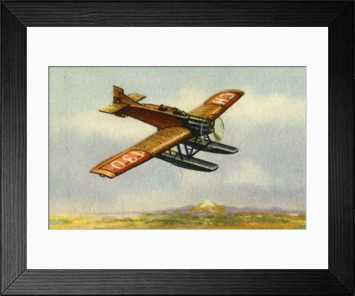 Framed Print : Mittelholzers flight to Africa, 1926, (1932). Creator: Unknown Framed Print : Mittelholzers flight to Africa, 1926, (1932). Creator: Unknown