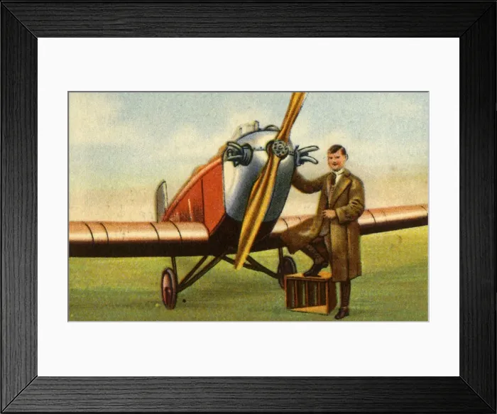 Framed Print : German aviator Friedrich Karl von Koenig-Warthausen, 1932. Creator: Unknown Framed Print : German aviator Friedrich Karl von Koenig-Warthausen, 1932. Creator: Unknown