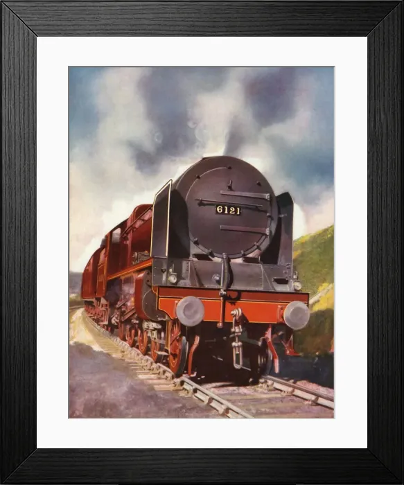Framed Print : Express Passenger Locomotive of the Royal Scot 4-6-0 class, 1935-36 Framed Print : Express Passenger Locomotive of the Royal Scot 4-6-0 class, 1935-36