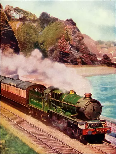 The Cornish Riviera Express drawn by a King class locomotive, 1935-36