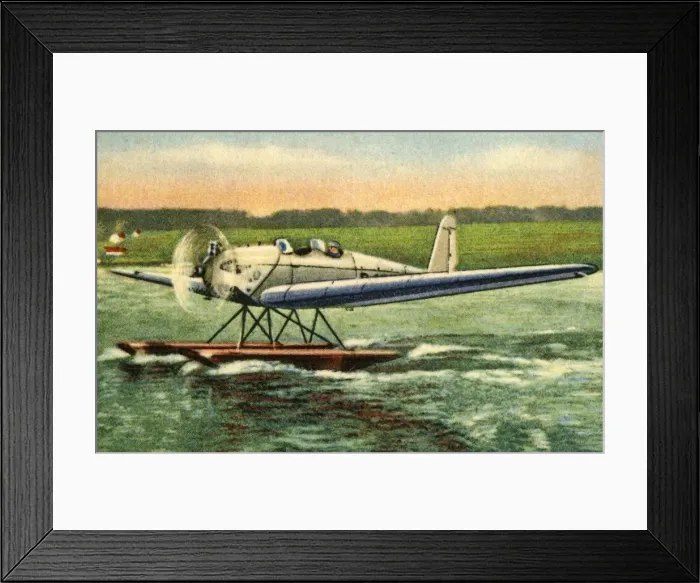 Framed Print : Messerschmitt M 23bw seaplane, 1920s, (1932). Creator: Unknown Framed Print : Messerschmitt M 23bw seaplane, 1920s, (1932). Creator: Unknown