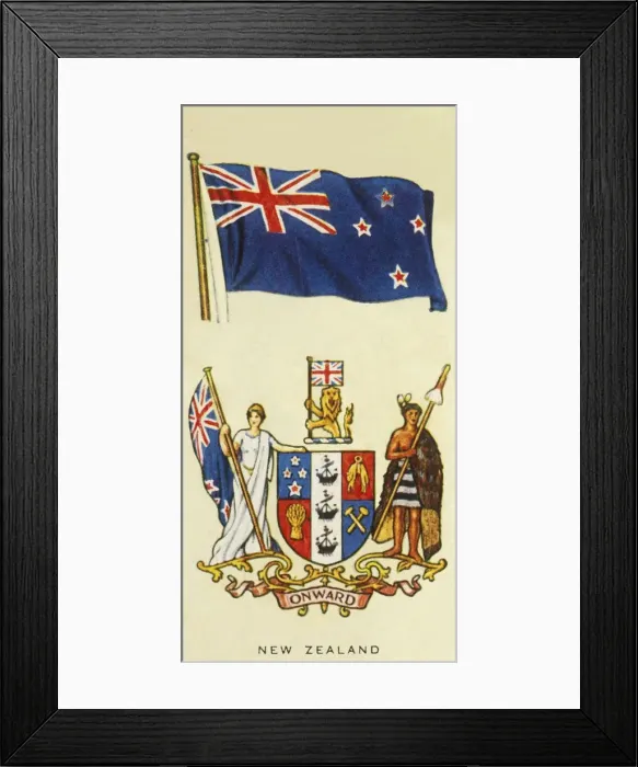Framed Print : New Zealand, c1935. Creator: Unknown Framed Print : New Zealand, c1935. Creator: Unknown