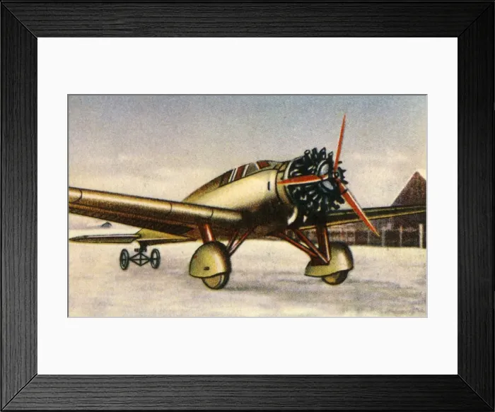 Framed Print : Messerschmitt M 28 mail plane, 1932. Creator: Unknown Framed Print : Messerschmitt M 28 mail plane, 1932. Creator: Unknown