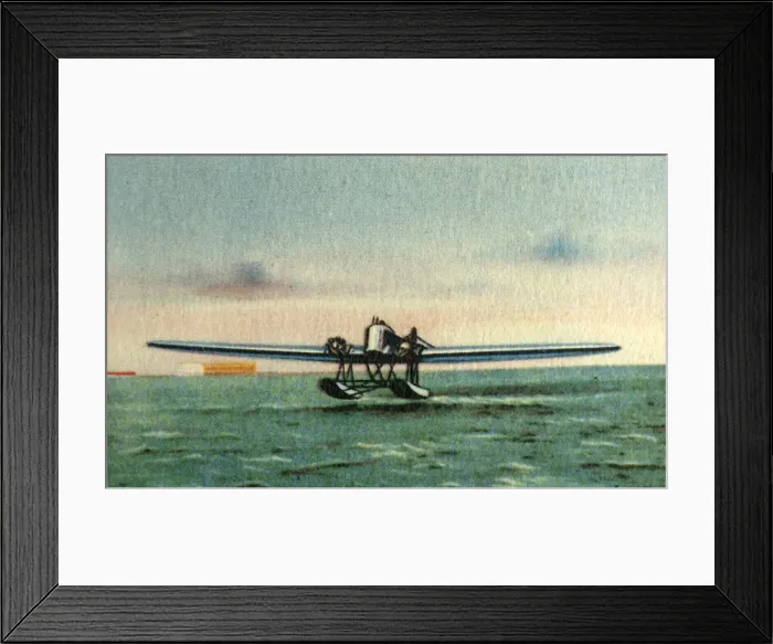 Framed Print : Arado W 2 seaplane, 1920s, (1932). Creator: Unknown Framed Print : Arado W 2 seaplane, 1920s, (1932). Creator: Unknown