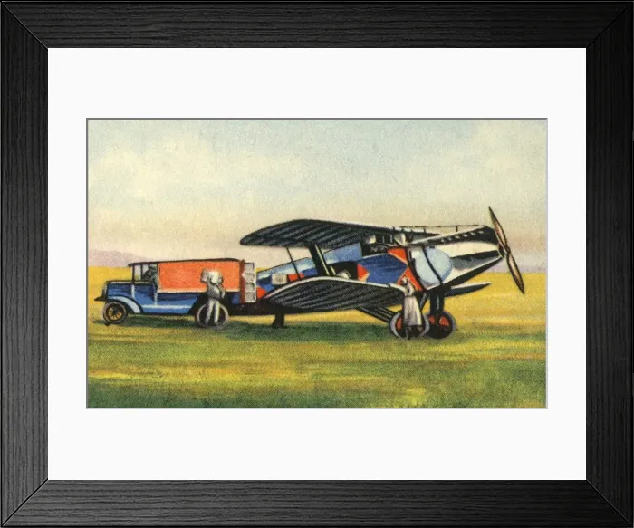 Framed Print : Albatros L 72c cargo plane, 1920s, 1932. Creator: Unknown Framed Print : Albatros L 72c cargo plane, 1920s, 1932. Creator: Unknown