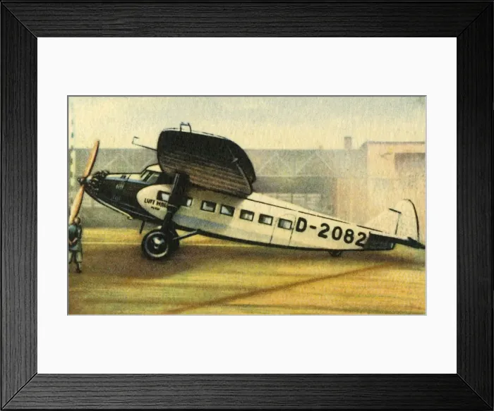 Framed Print : Focke-Wulf A 38 Mowe plane, 1932. Creator: Unknown Framed Print : Focke-Wulf A 38 Mowe plane, 1932. Creator: Unknown